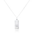 Pendentif Saint-Christophe moderne en argent sterling - 40 à 55 cm