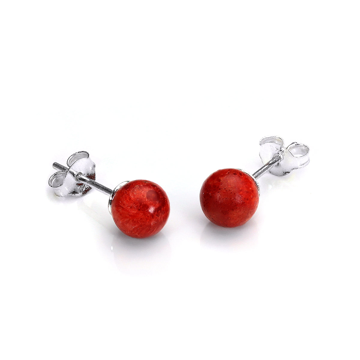 Boucles d'oreilles à tige en argent sterling