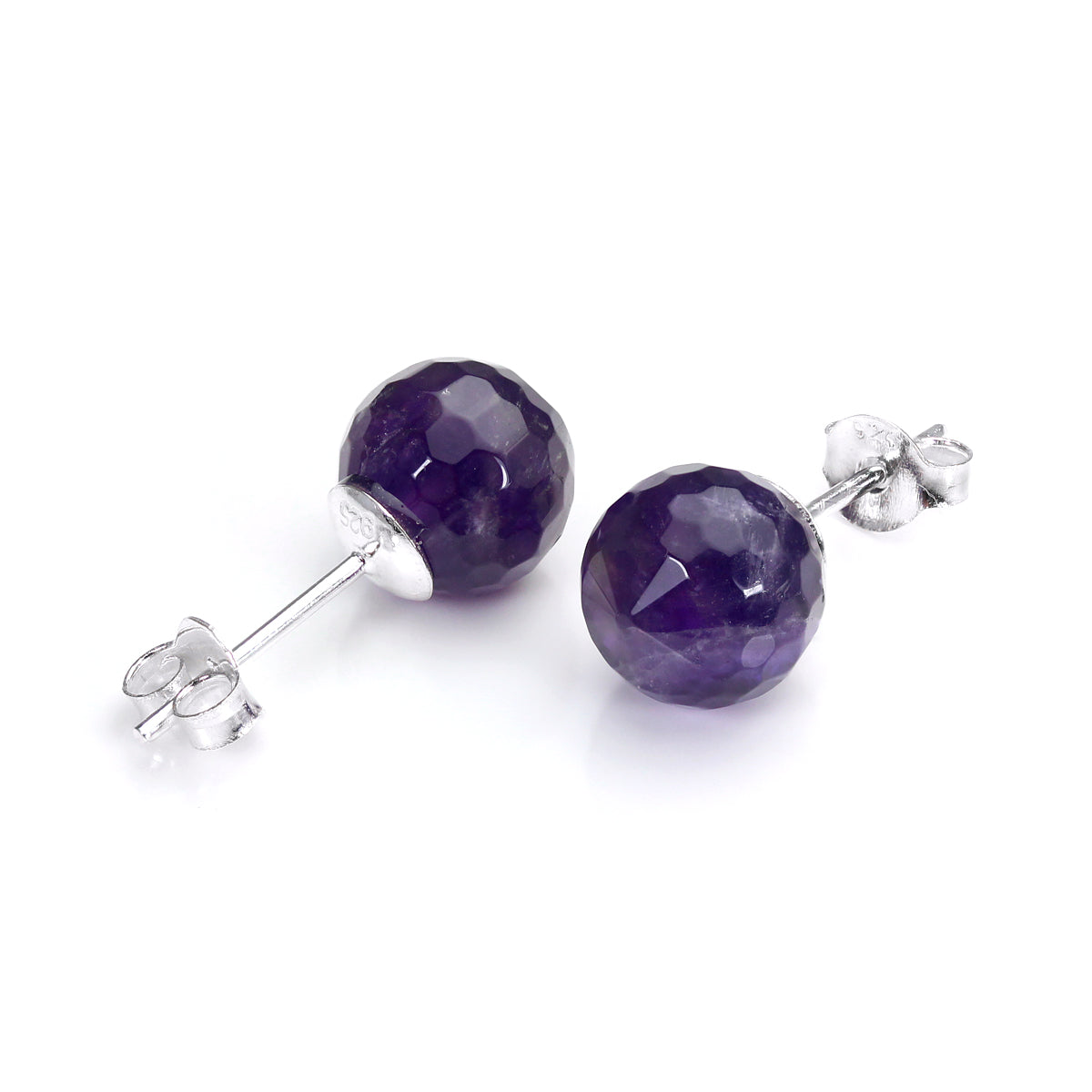 Boucles d'oreilles à tige en argent sterling