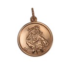 Pendentif Saint Christophe en or rose 9 carats