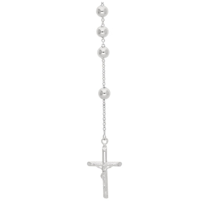 Collier chapelet en argent sterling massif