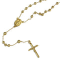 Collier chapelet en or jaune 9 carats