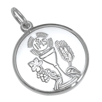Pendentif de communion en argent sterling