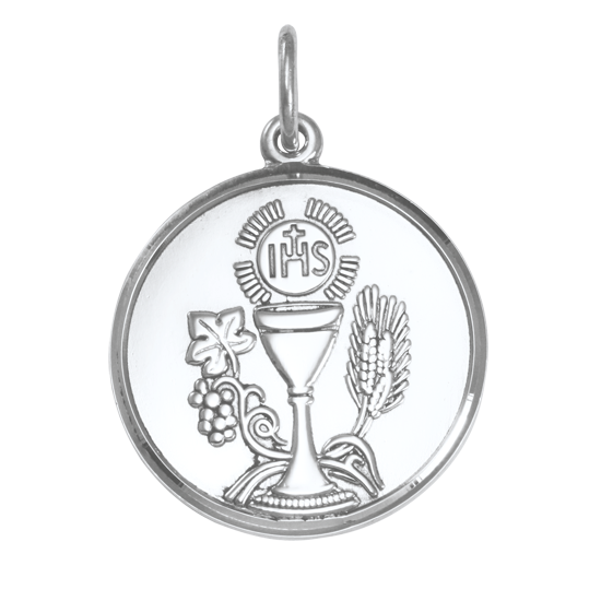 Pendentif de communion en argent sterling