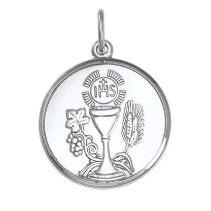 Pendentif de communion en argent sterling