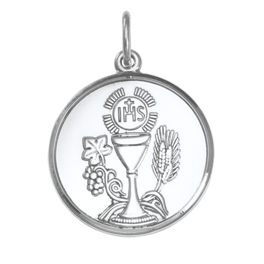 Pendentif de communion en argent sterling