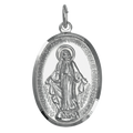 Médaille miraculeuse en argent sterling