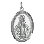 Médaille miraculeuse en argent sterling
