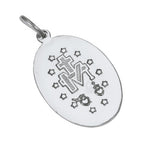 Médaille en argent sterling de l'Immaculée Conception