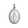 Médaille miraculeuse en argent sterling
