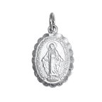 Médaille miraculeuse en argent sterling