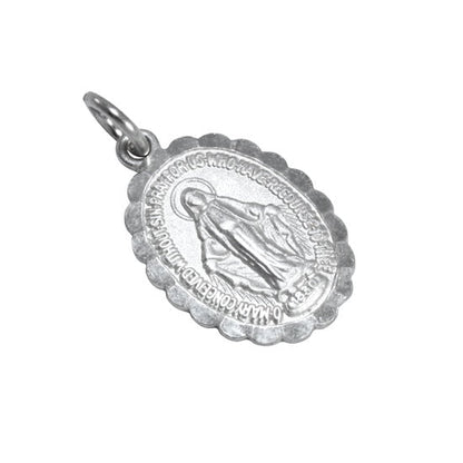 Médaille miraculeuse en argent sterling