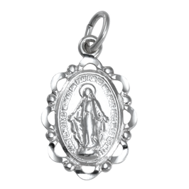 Médaille miraculeuse en argent sterling