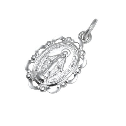 Médaille miraculeuse en argent sterling