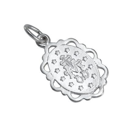 Médaille miraculeuse en argent sterling