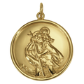 Pendentif Saint Christophe en or 9 carats
