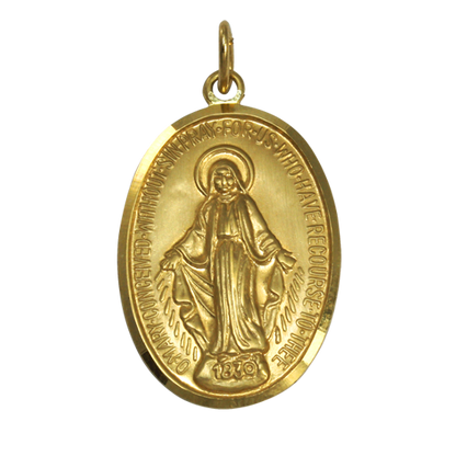 Médaille d'or miraculeuse