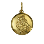 Pendentif Saint Christophe en or 9 carats
