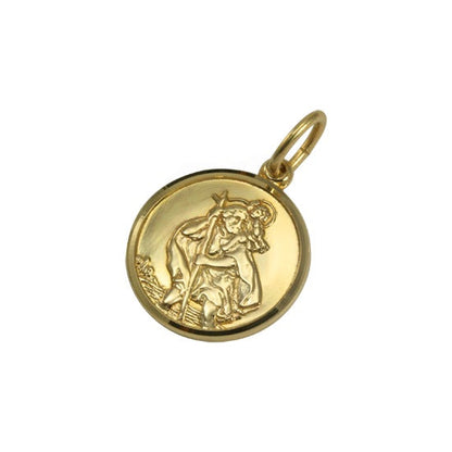 Pendentif Saint Christophe en or 9 carats