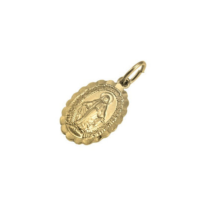 Médaille miraculeuse en or 9 carats