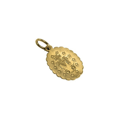 Médaille miraculeuse en or 9 carats
