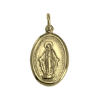 Médaille miraculeuse en or - Polie ou mate