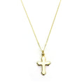 Pendentif croix gothique en or 9 carats