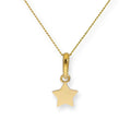 Collier avec pendentif étoile en or 9 carats