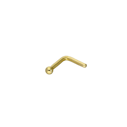 Clou de nez en or 9 carats 20Ga