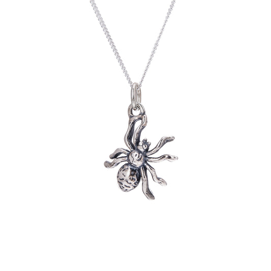 Collier araignée en argent sterling