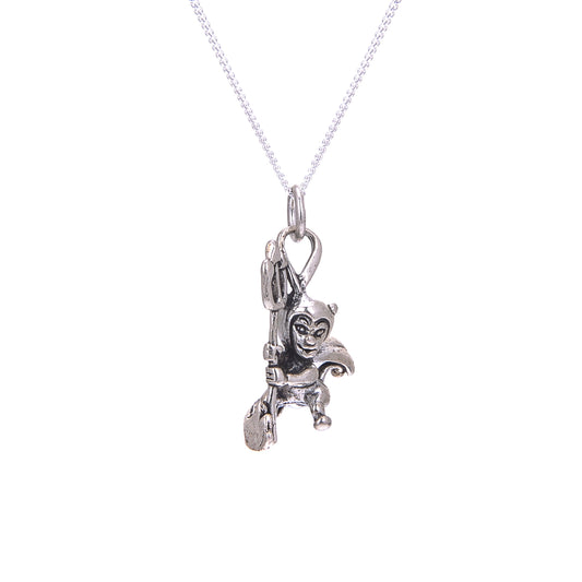 Collier Diable en argent sterling