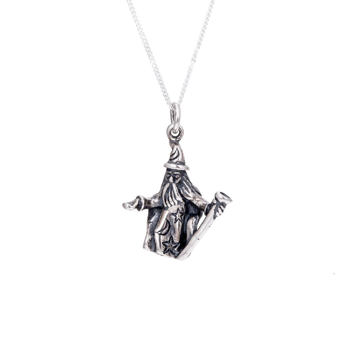 Collier sorcier en argent sterling