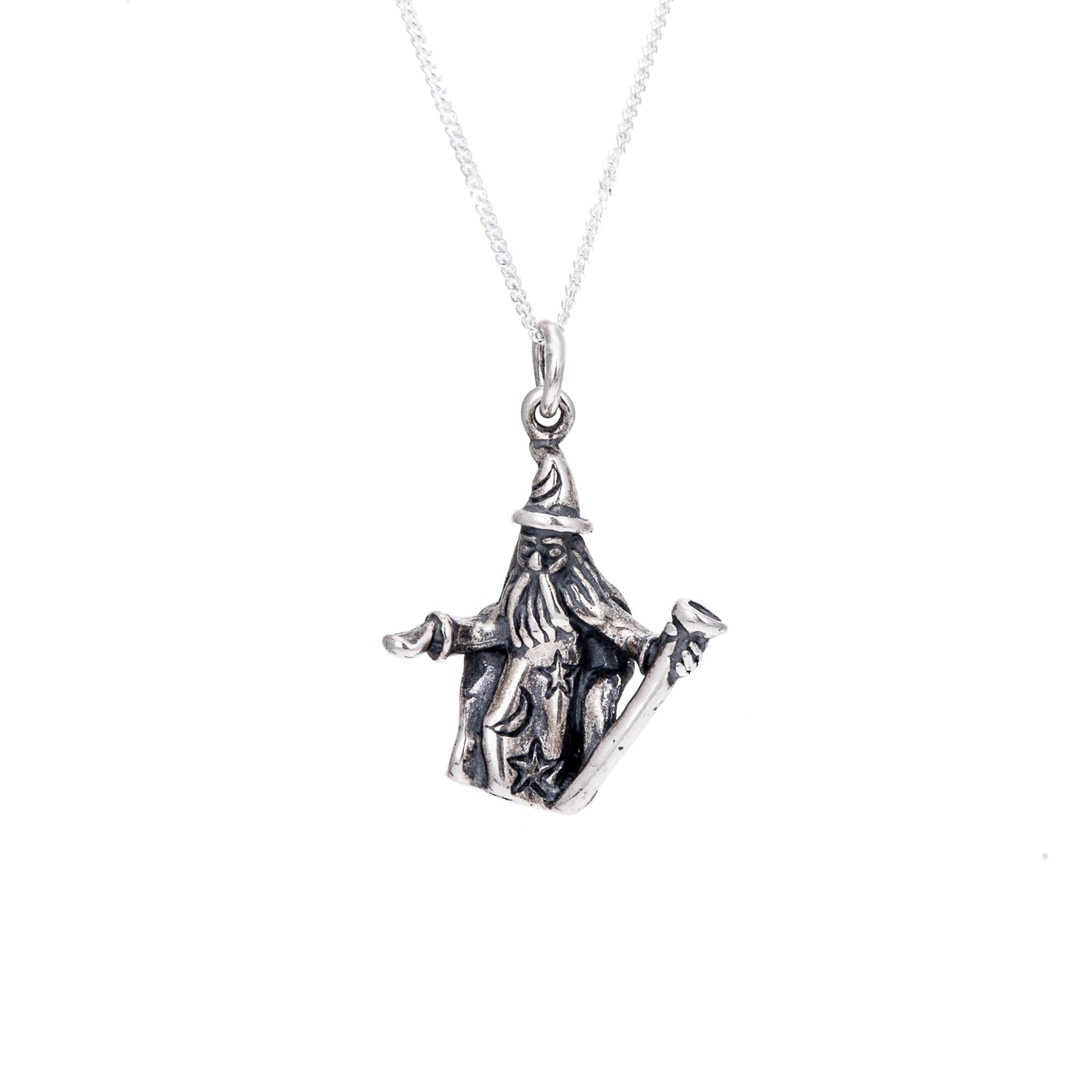 Collier sorcier en argent sterling