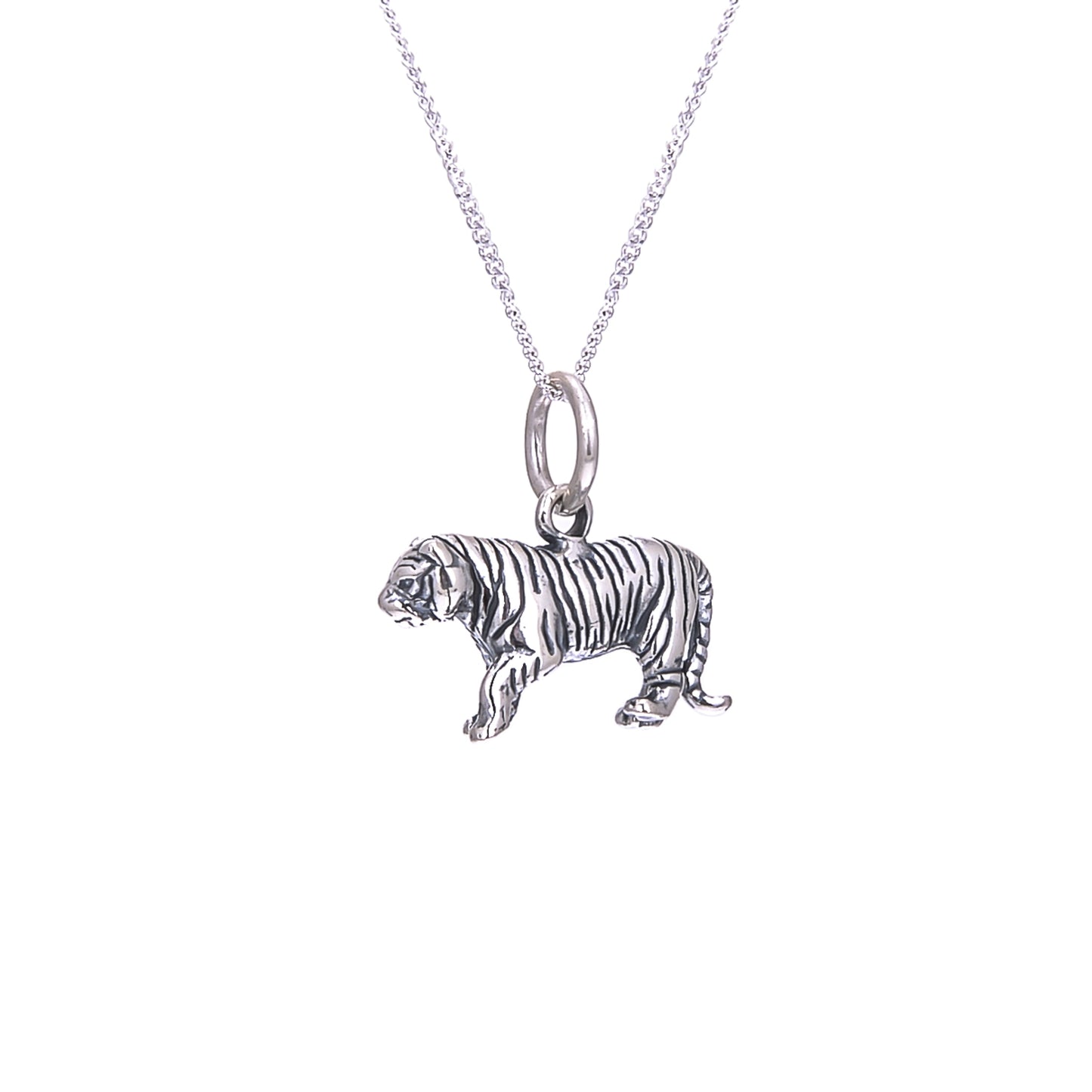 Collier Tigre en Argent Sterling