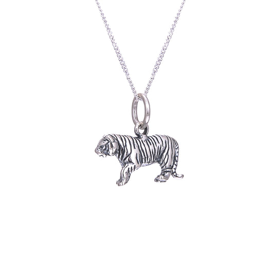 Collier Tigre en Argent Sterling