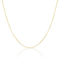 Chaîne en or 9 carats de 40 à 55 cm