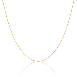 Chaîne en or 9 carats de 40 à 55 cm
