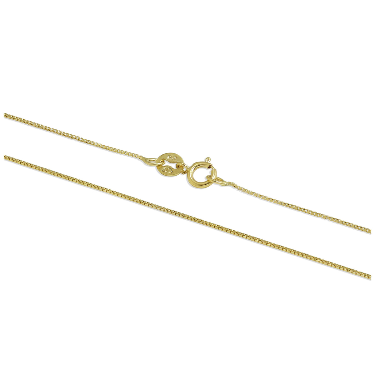 Chaîne en or 9 carats de 40 à 55 cm
