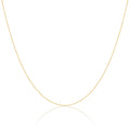 Chaîne à facettes en or 9 carats de 40 à 55 cm