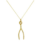 Collier en or 9 carats avec chaîne de 45 cm