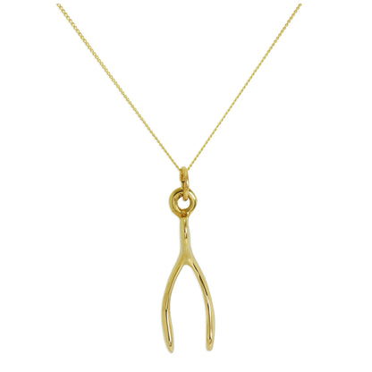 Collier en or 9 carats avec chaîne de 45 cm