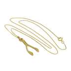 Collier en or 9 carats avec chaîne de 45 cm