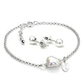Ensemble d'accessoires en argent sterling et perles