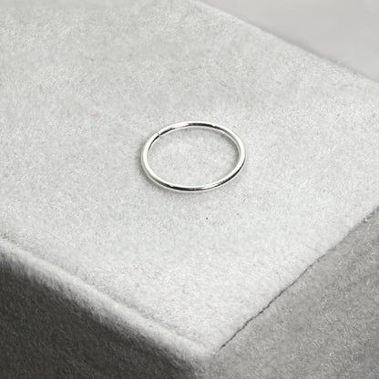 Anneau de nez en argent sterling de 8 mm
