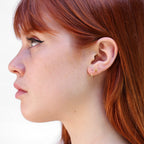 Boucles d'oreilles créoles légères en or 9 carats de 10 mm