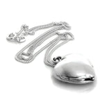 Collier médaillon ailé d'ange en argent sterling sur chaîne