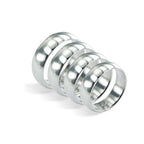 Alliance en argent sterling de 7 mm