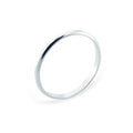 Alliance simple en argent sterling de 2 mm