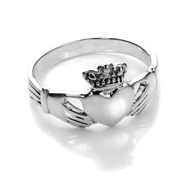 Bague Claddagh en argent sterling