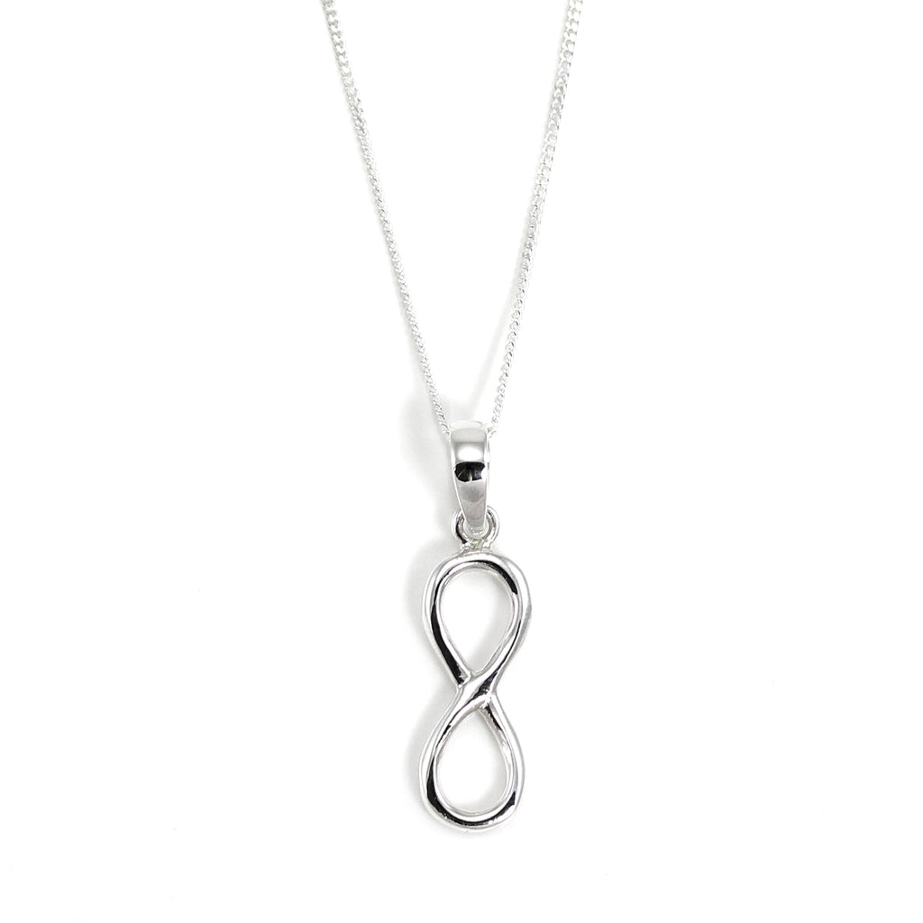 Collier pendentif infini en argent sterling